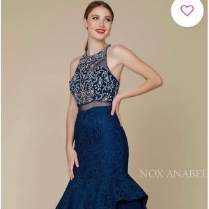 Mermaid Prom Dress With Illusion Detail